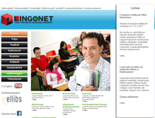 Tablet Screenshot of lingonet.com